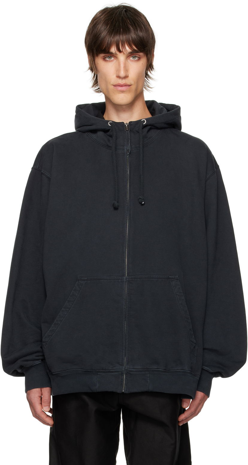 Світшоти Maison Margiela Embroidered Logo Hoodie чорний | S50HG0046 S25520