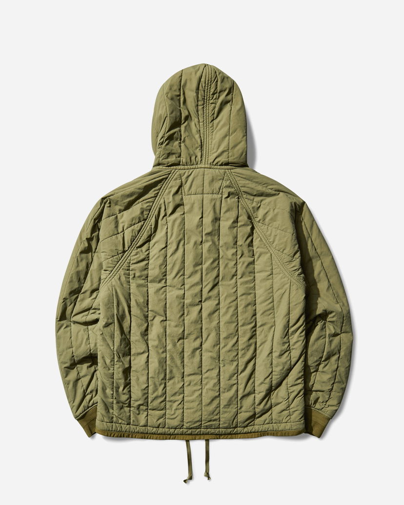 Пуховик C.P. Company GD Quilted Hooded Liner Goggle Jacket Зелений | 19CMOW081A-110437G 652