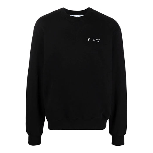 Cветр Off-White Off-White Caravaggio Painting Sweatshirt чорний | OMBA057C99FLE0051001