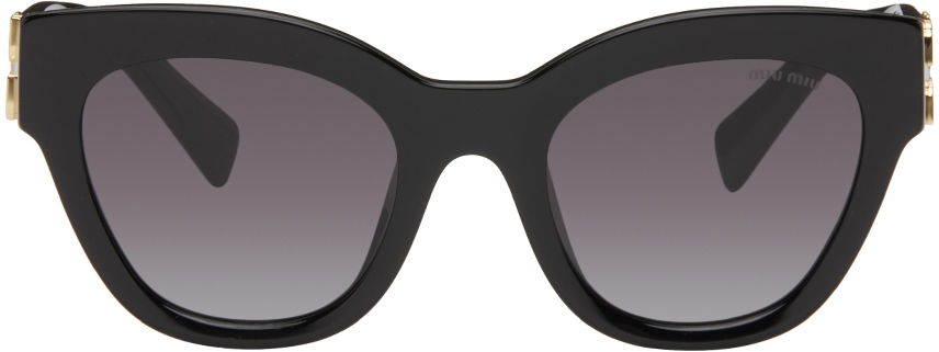Сонцезахисні окуляри Miu Miu Miu Miu Cat-Eye Sunglasses чорний | 0MU 01YS 8056597782418, 0