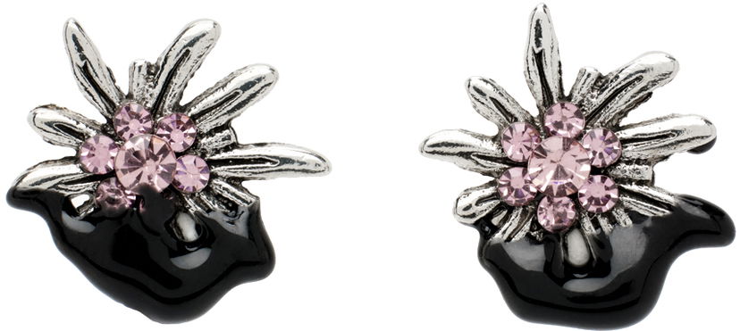 Сережки Ottolinger Ottolinger Edelweiss Stud Earrings чорний | 1251505121