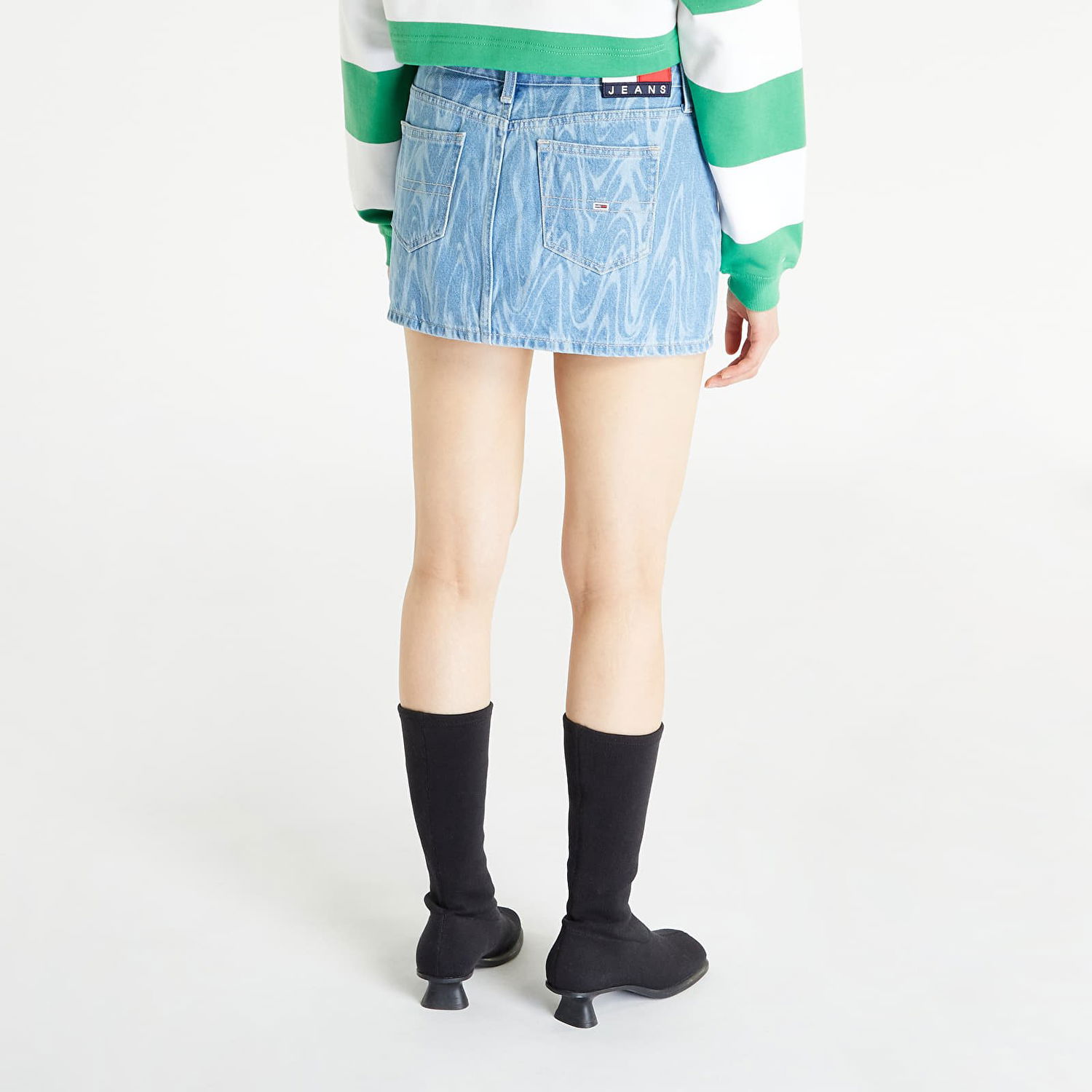 Спідниця Tommy Hilfiger Sophie Micro Mini Skirt Denim Синій | DW0DW15631 1AB, 0