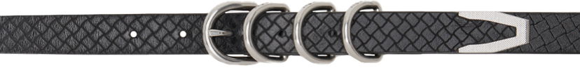 Ремені rag & bone Spire Leather Belt чорний | WJW24FB1027EM27