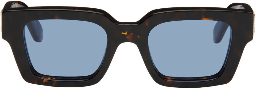 Сонцезахисні окуляри Off-White Off-White Virgil Square Sunglasses Коричневий | OERI008C99PLA0046045