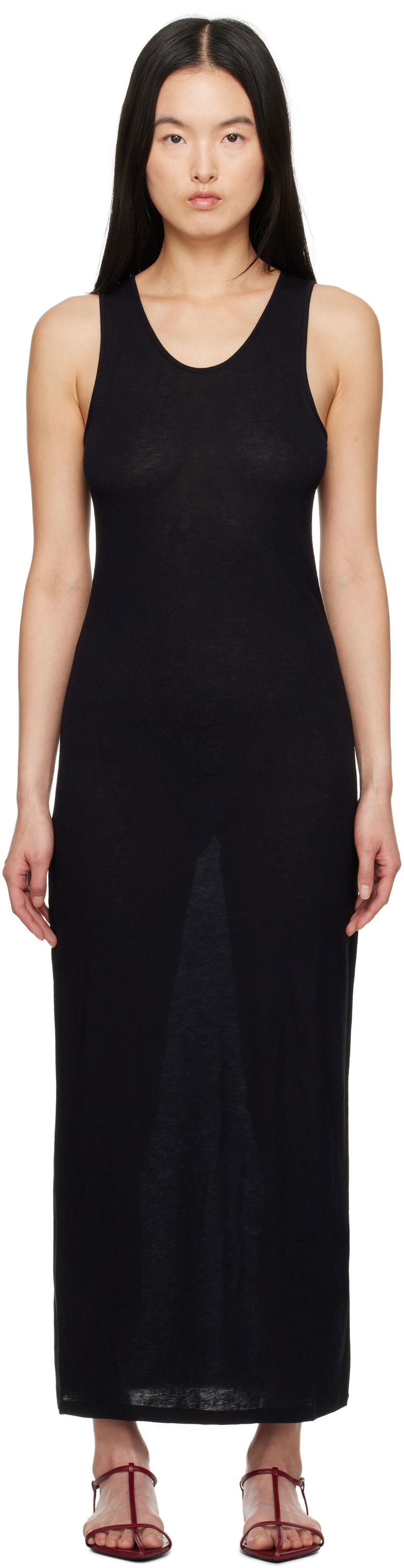 плаття Loulou de Saison Loulou de Saison Myron Maxi Dress чорний | MYRON