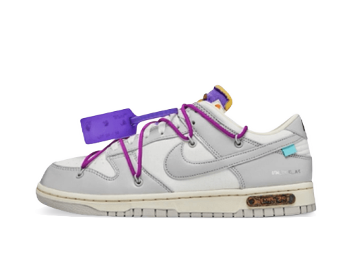Кросівки та взуття Nike Off-White x Dunk Low ''Lot 28 of 50'' білий | DM1602-111