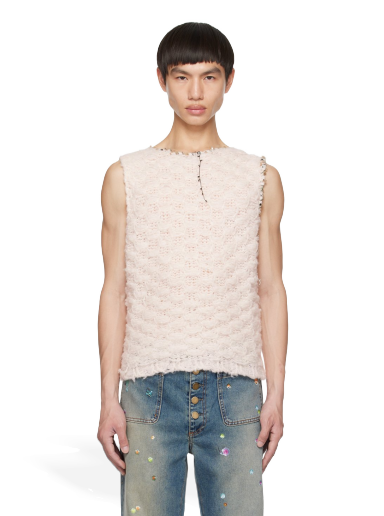 Безрукавка Acne Studios Crewneck Tank Top Рожевий | B60267-