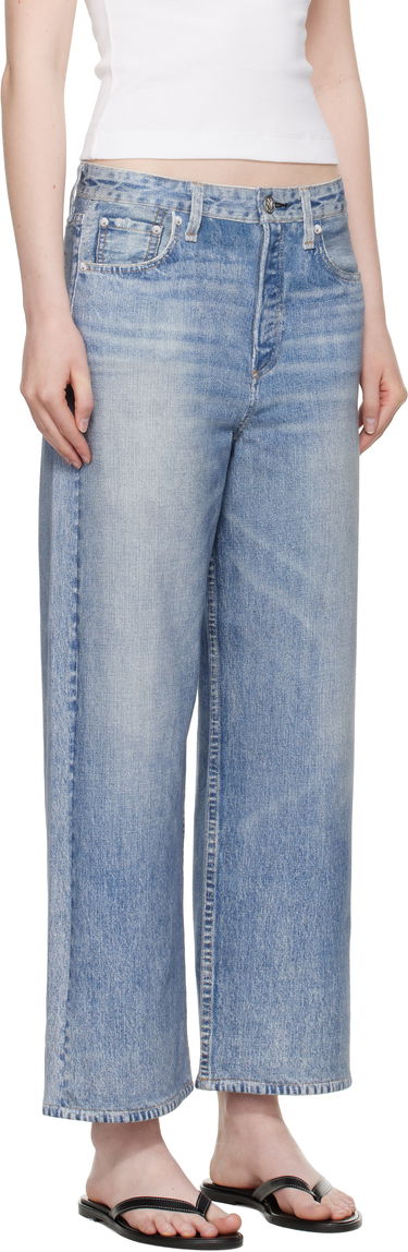 Джинси rag & bone rag & bone Miramar Andi Wide Leg Jeans Синій | WCW25P70028202, 1
