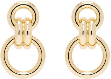Сережки Anine Bing Anine Bing Round Link Drop Earrings Металік | A-15-3405-GLD1, 0