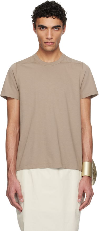 Футболка Rick Owens Rick Owens Hollywood Level T-Shirt Коричневий | RU01E5265 JA, 0