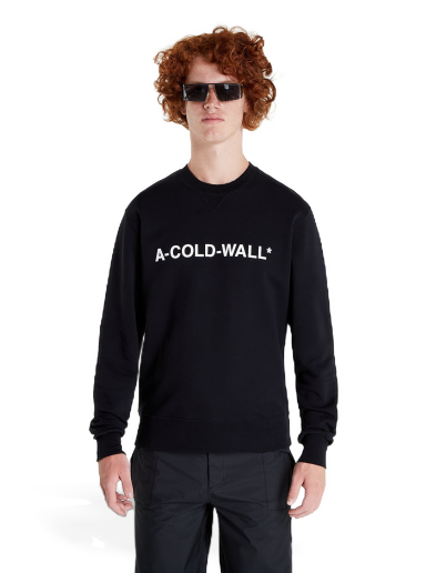 Світшоти A-COLD-WALL* Essential Logo Crewneck чорний | ACWMW082 Black