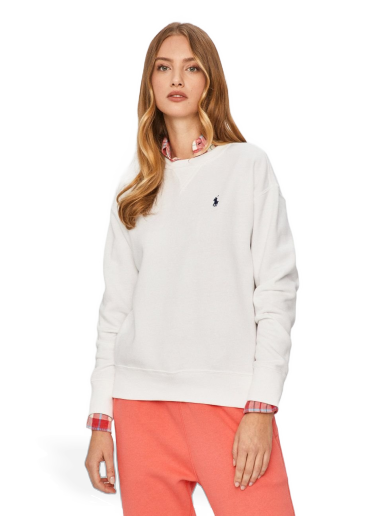 Світшоти Polo by Ralph Lauren Embroidery Sweater білий | 211794395002