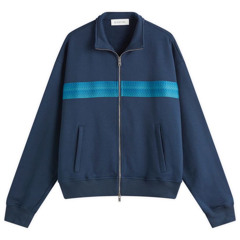 Світшоти LANVIN Lanvin Curb Zipped Track Jacket Синій | RM-JA0082-J212-P25-281