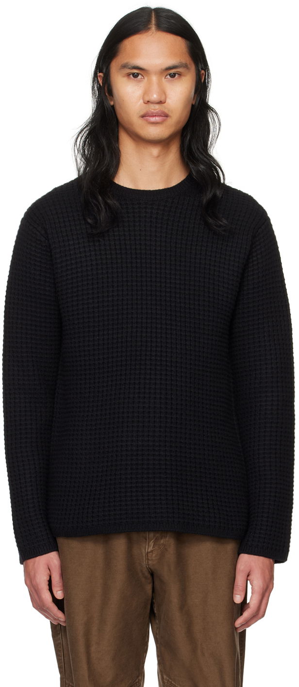 Cветр John Elliott Waffle Sweater чорний | D158P9410A
