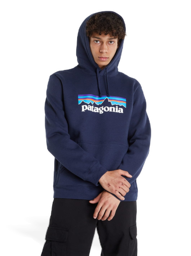 Світшоти Patagonia Logo Uprisal Hoody темно-синій | 39622