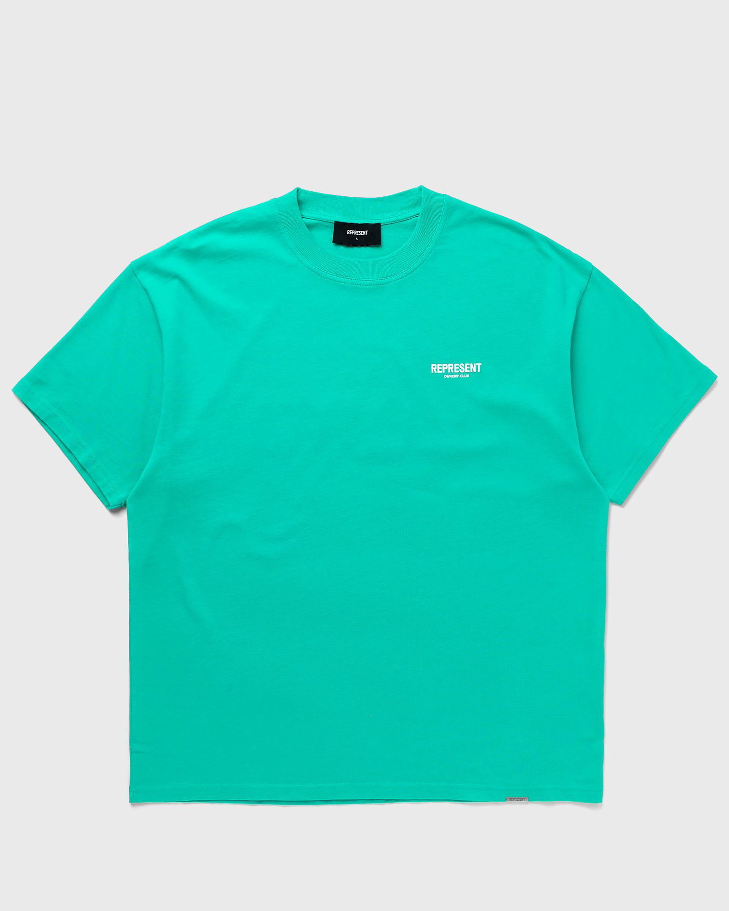 Футболка Represent Clo Represent EXCLUSIVE BSTN X REPRESENT OWNERS CLUB TEE Бірюзовий | MT4007-449, 0