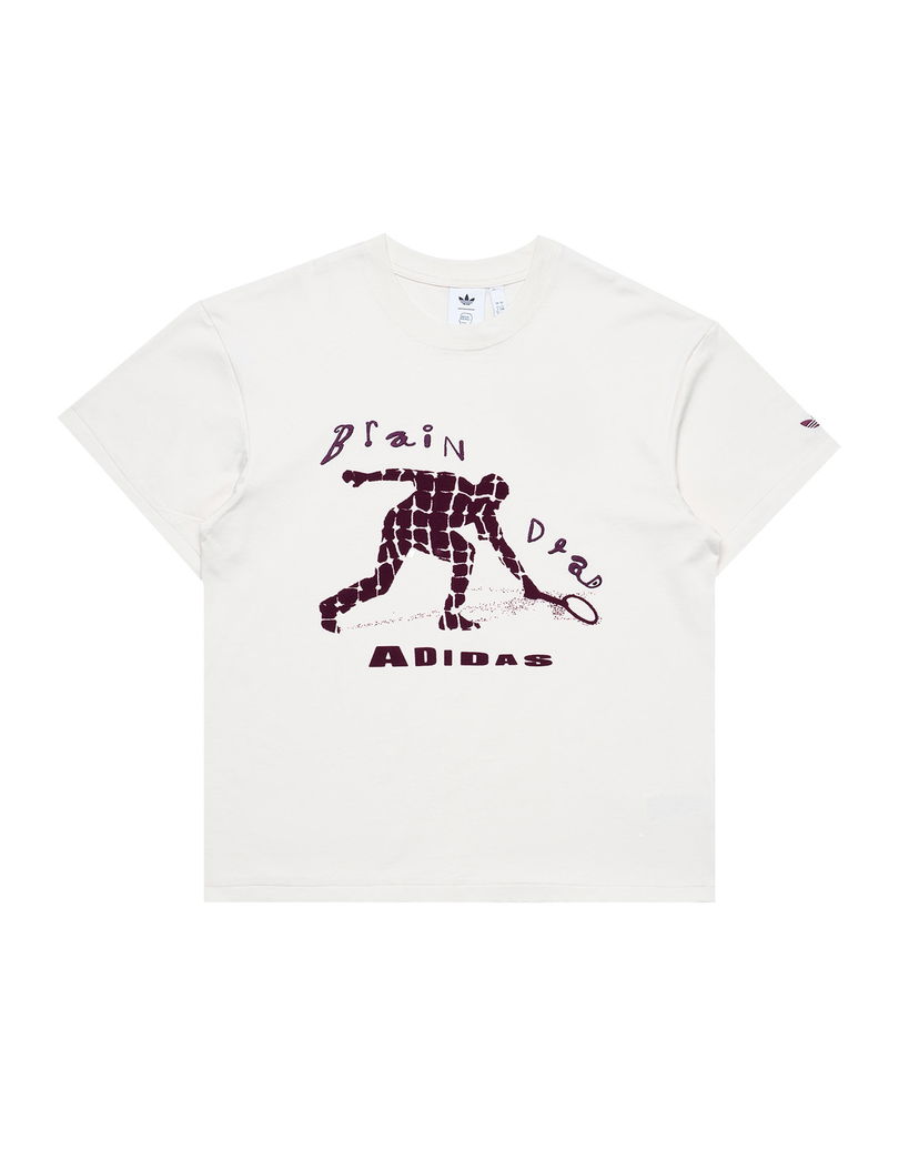 Футболка adidas Originals BRAIN DEAD Graphic T-Shirt білий | JX9393