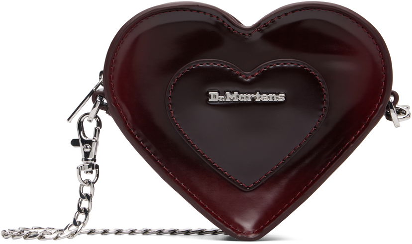 Сумка Dr. Martens Dr. Martens Mini Heart Crossbody Bag Бордовий | AD092601