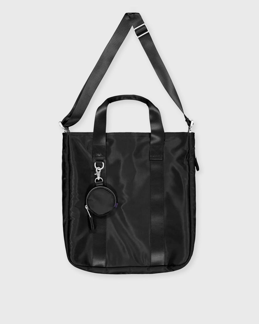 сумка-тоут Alpha Industries Black Tote Bag With Pouch чорний | 148948UV-03