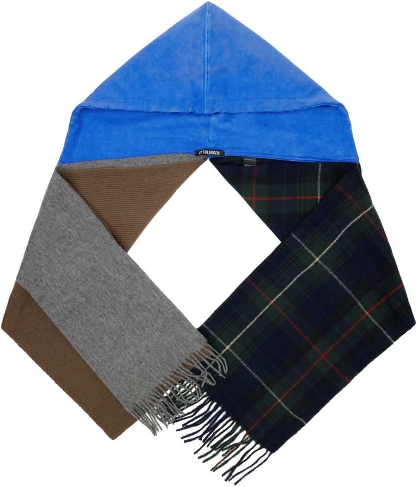 Шарф Ottolinger Ottolinger Deconstructed Hoodie Scarf Синій | 129-902828-02