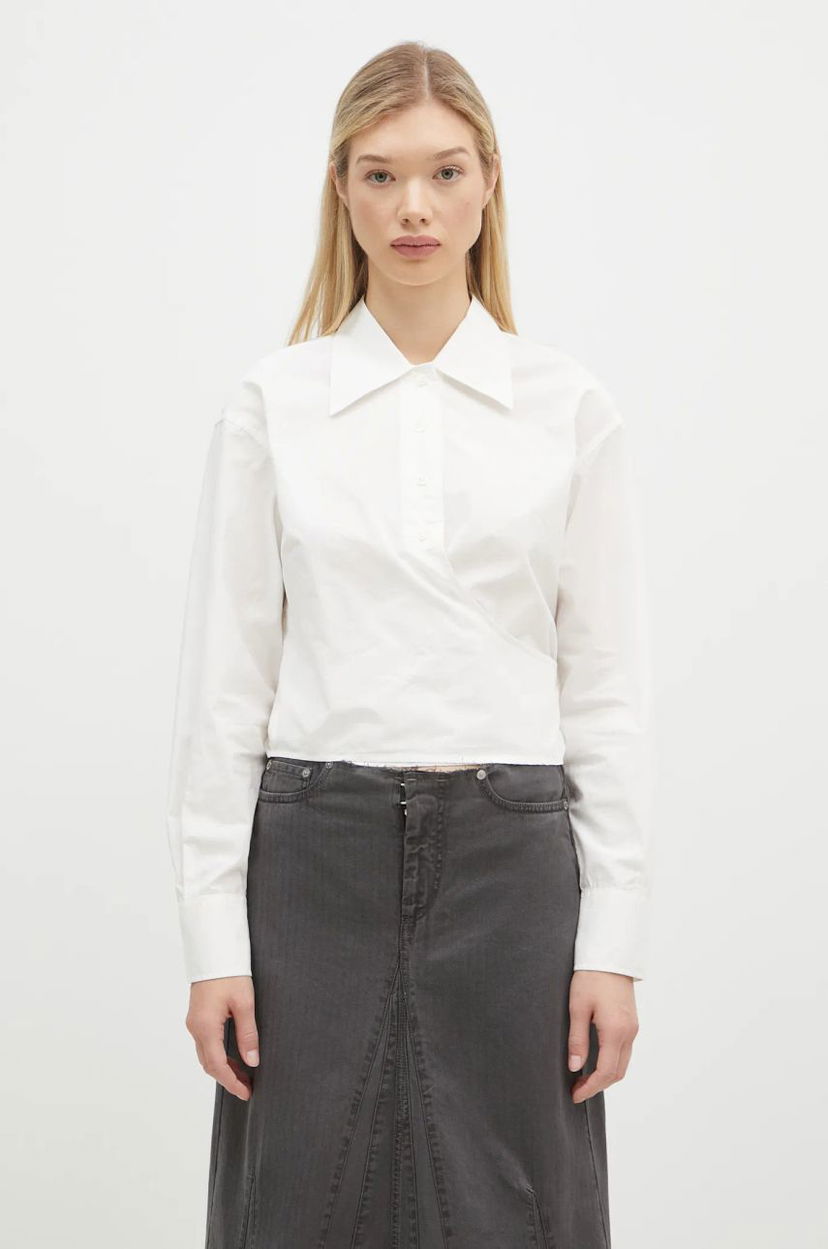 Сорочка OUR LEGACY Our Legacy Nannas Shirt білий | W4242NW