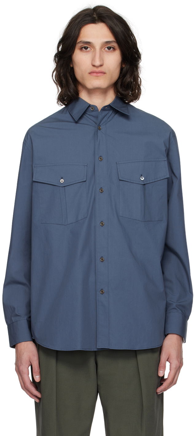 Сорочка Paul Smith Paul Smith Oversized Shirt Синій | M1R-817Y-M01673-47