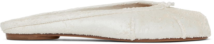 Одяг Maison Margiela Maison Margiela Tabi Ballerina Mules білий | S39WZ0105 P8159