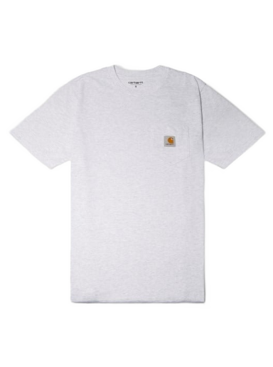 Футболка Carhartt WIP S/S Pocket T-Shirt "Ash Heather" Сірий | I030434_482_XX