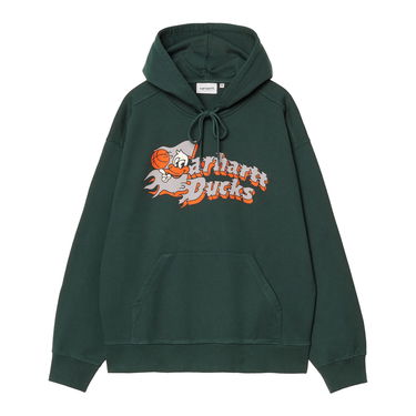Світшоти Carhartt WIP Carhartt WIP Flaming Ducks Graphic Hoodie Зелений | I034724_9, 0