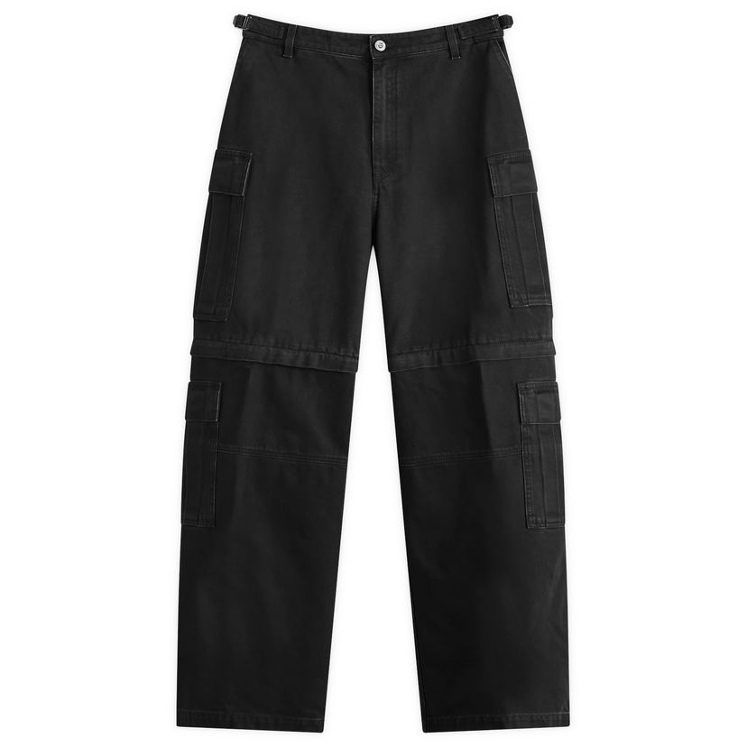 Штани карго VETEMENTS Vetements Convertible Cargo Pants 30" чорний | UA66PA520B