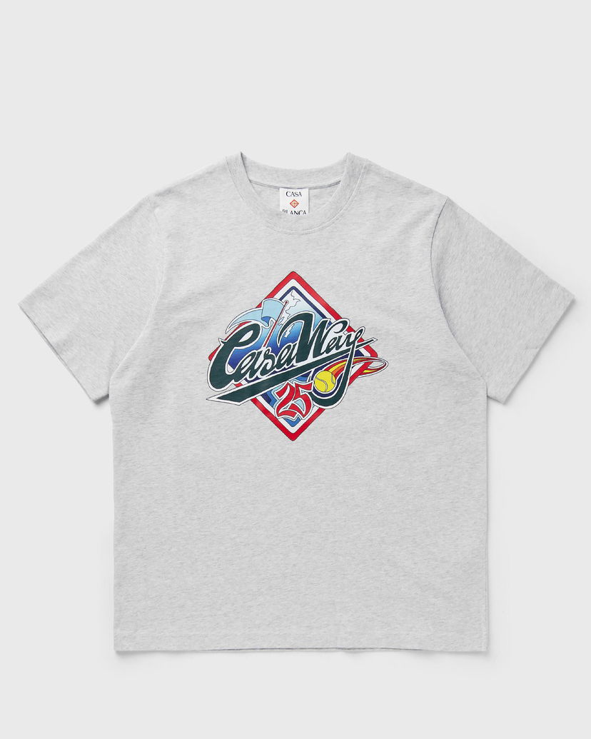 Футболка Casablanca Casablanca Casa Way World Series Print T-Shirt XXL Сірий | MS25-JTS-001-02