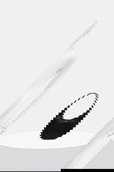 Сумочка Coperni Soft Swipe Crescent Bag чорний | COPBA108F6066, 5