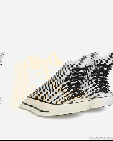 Кросівки та взуття Converse Chuck 70 Glow-In-The-Dark Zebra Print бежевий | A15032C, 2