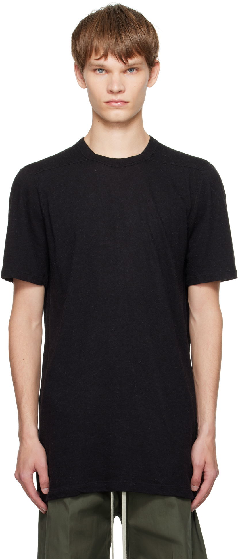 Футболка Rick Owens Rick Owens Concordians Level T-Shirt чорний | RU02E1264 JR