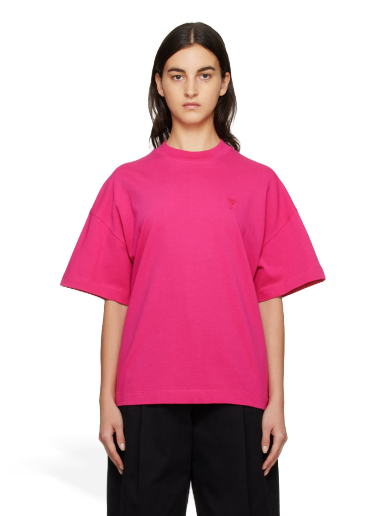 Футболка AMI T-Shirt Рожевий | UTS012.726