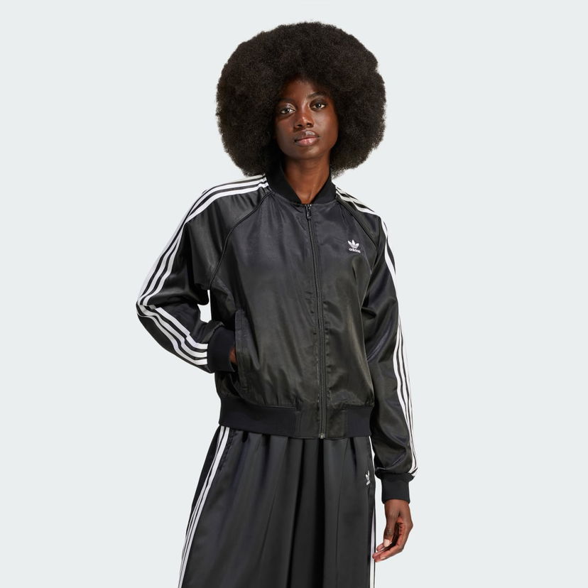 Куртка adidas Originals SST Loose Blouson чорний | IU2533