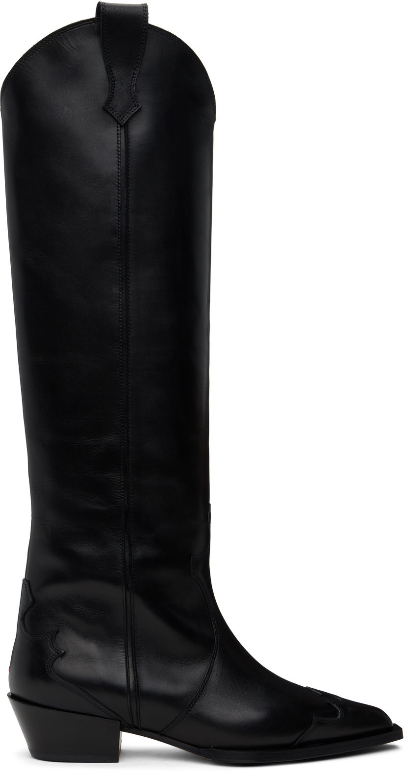 плаття Aeyde Aeyde Aruna Leather Cowboy Tall Boots чорний | A11-KB-ARUP40CH-223-800-001