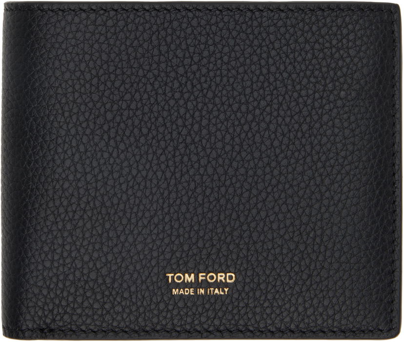 Гаманець Tom Ford Grain Leather Classic Bifold Wallet чорний | Y0278-LCL158G