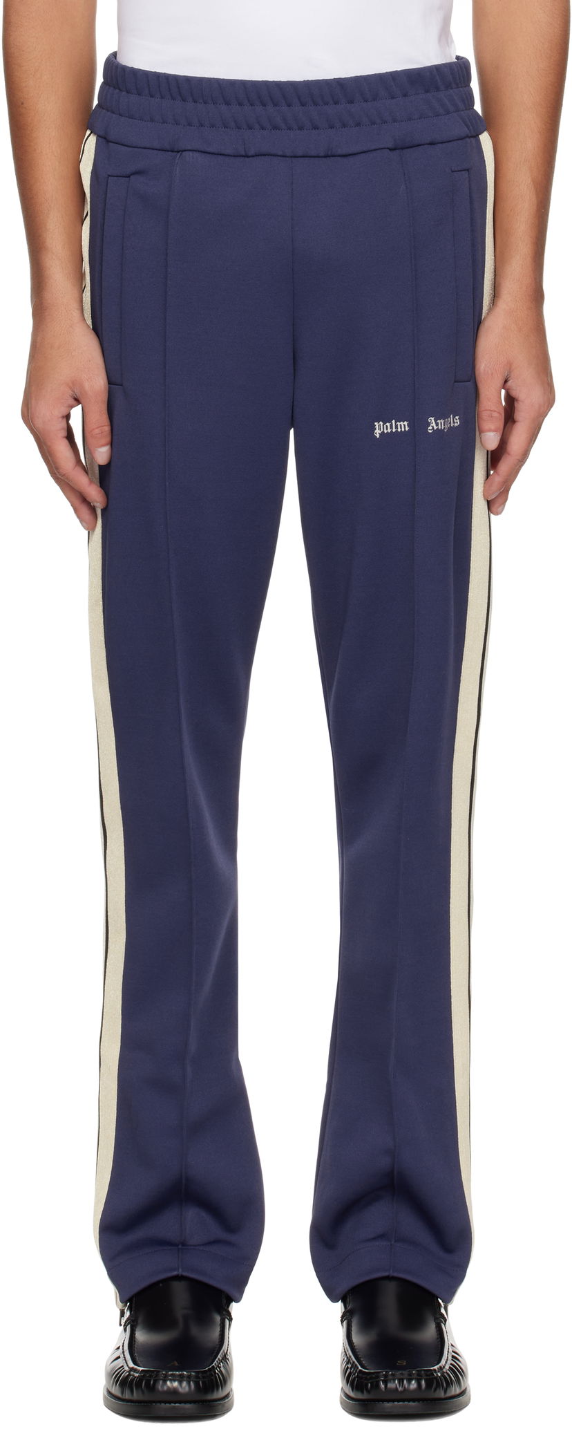 Спортивні штани Palm Angels Palm Angels Classic Logo Track Pants темно-синій | PMCJ020C99FAB0024603
