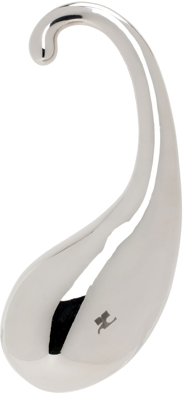 Сережки Courrèges Drop Metallic Single Ear Cuff Металік | 224ABO053LA0001