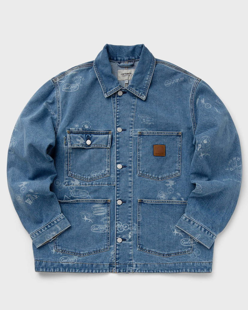 Куртка Carhartt WIP Stamp Jacket Синій | I033743-2LN.35