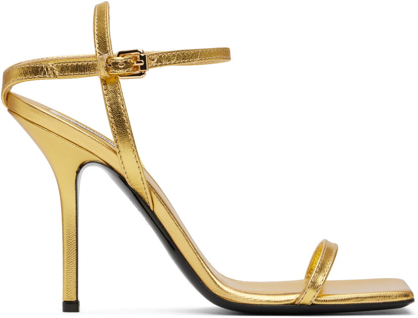 Догляд за взуттям Moschino Moschino Tina Heeled Sandals Металік | MA1655AC1M MC0 901