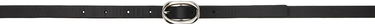 Ремені Anine Bing Anine Bing Mini Signature Link Belt чорний | A-12-10943-BLK1, 0