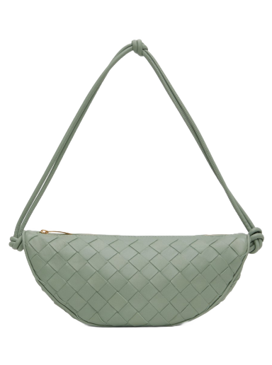 Сумка Bottega Veneta Pouch On Strap Bag Зелений | 729377 VCPP3