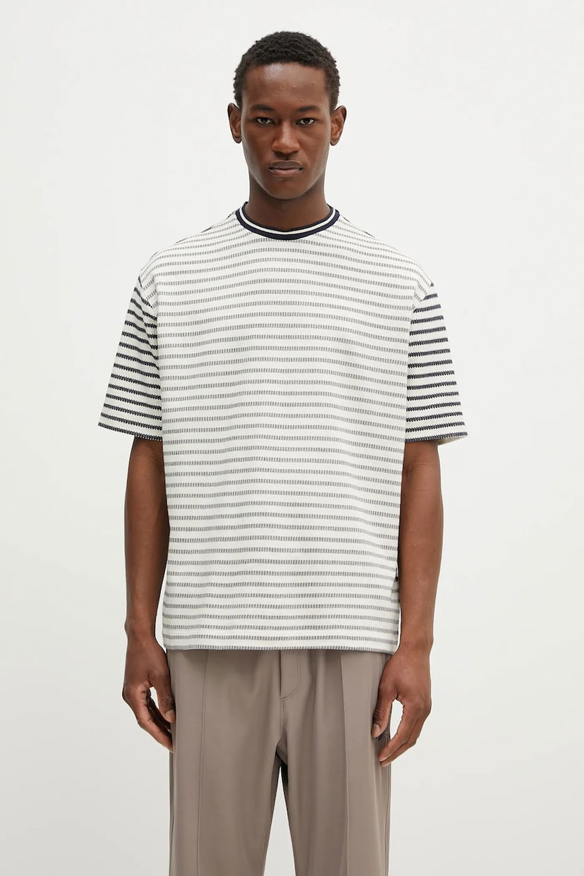 Футболка Paul Smith Paul Smith Striped T-Shirt білий | M1R.110Y.P02657