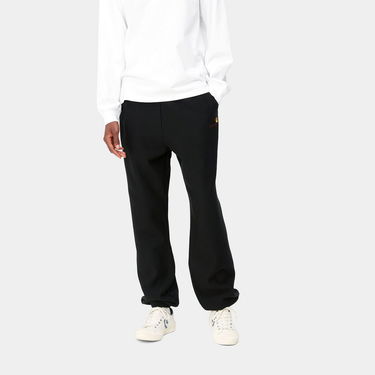 Спортивні штани Carhartt WIP American Script Sweat Pant чорний | I032328_89_XX, 0