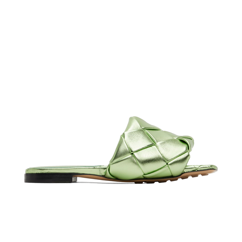Кросівки та взуття Bottega Veneta Lido Sandals "Green" Зелений | 608853 V29N0