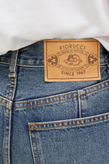 Джинси Fiorucci Multipocket Flared High Waist Jeans Синій | U01FMDJE083DN01DN02, 3