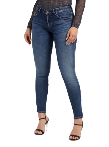 Штани і джинси GUESS Fit Denim Синій | W2YAJ2D4Q02