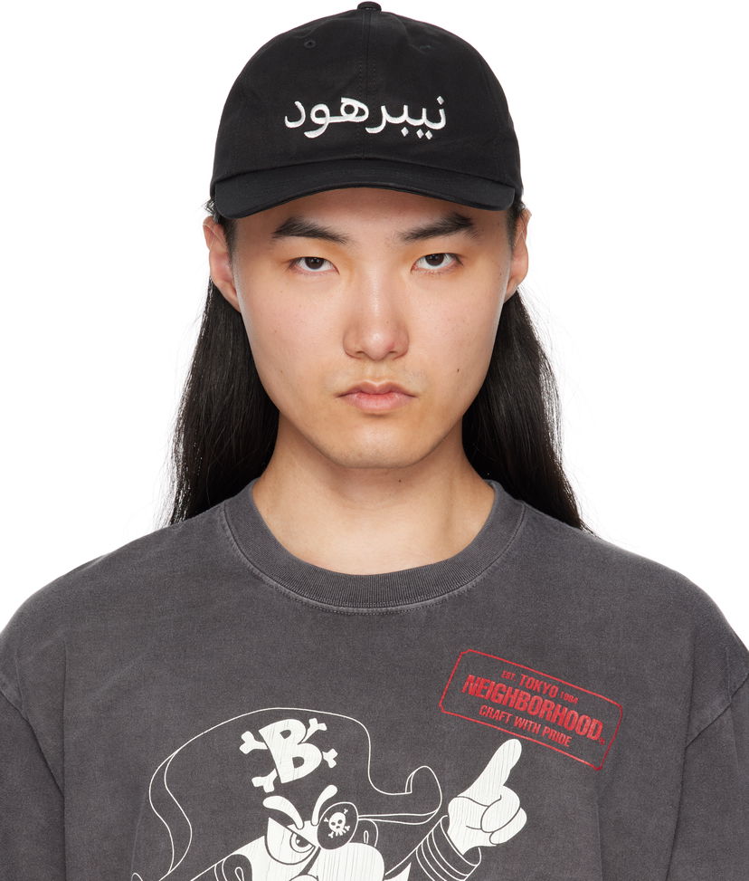 Кепка Neighborhood Neighborhood Dad 2 Cap чорний | 251YGNH-HT09